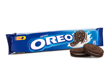 Печенье OREO С какао и начинкой со вкусом ванили 95г м/у